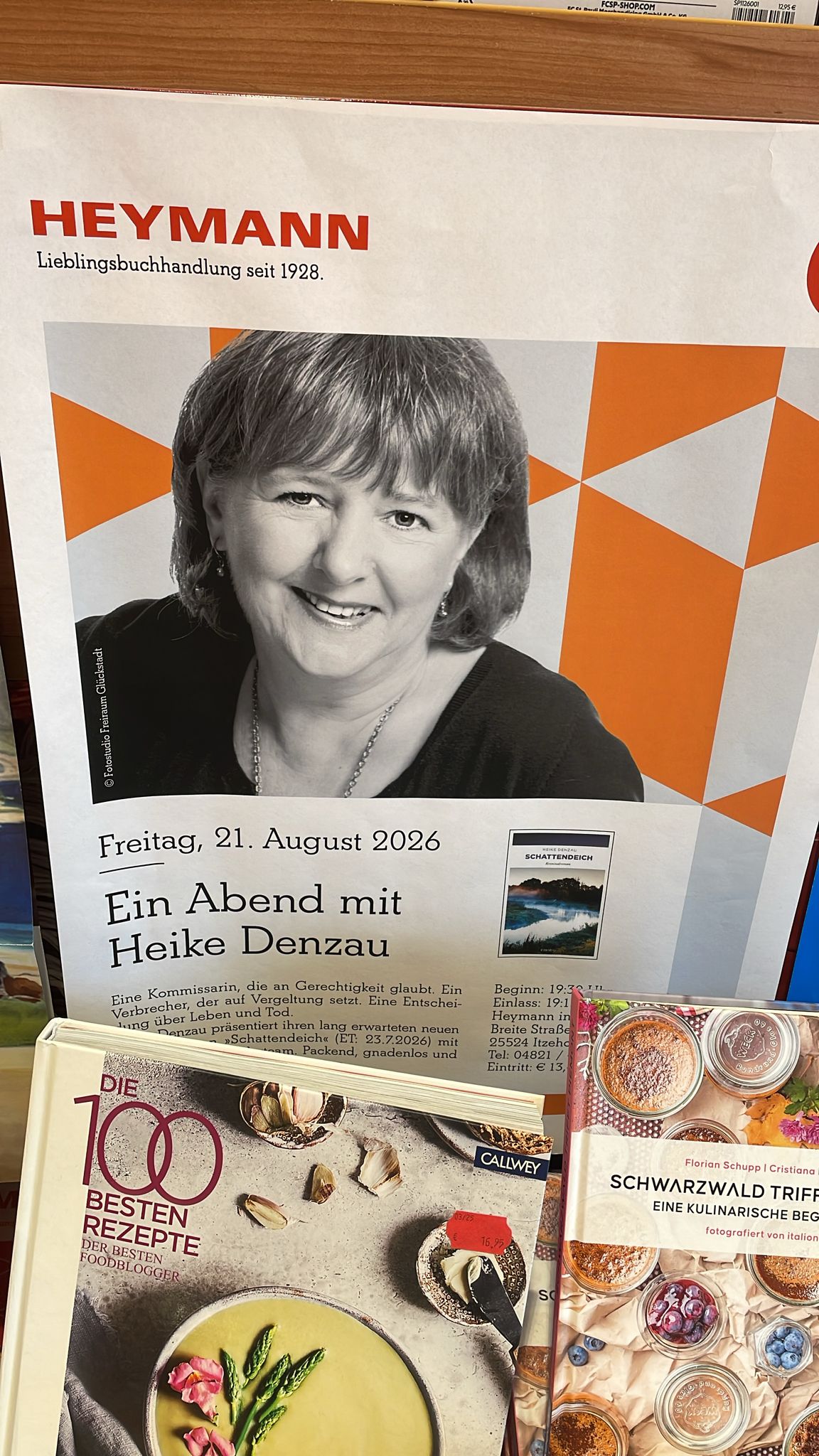 Lesung mit Heike Denzau